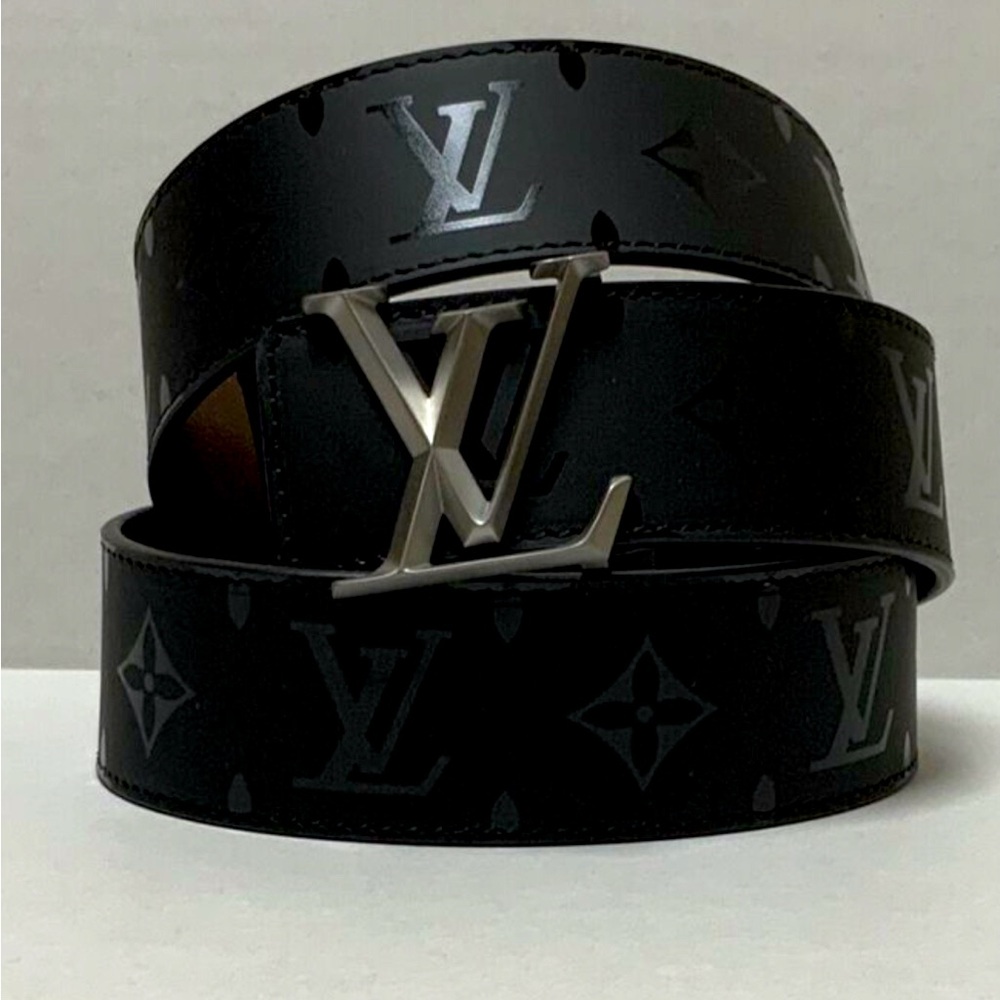 Louis Vuitton Monogram Belt - Black